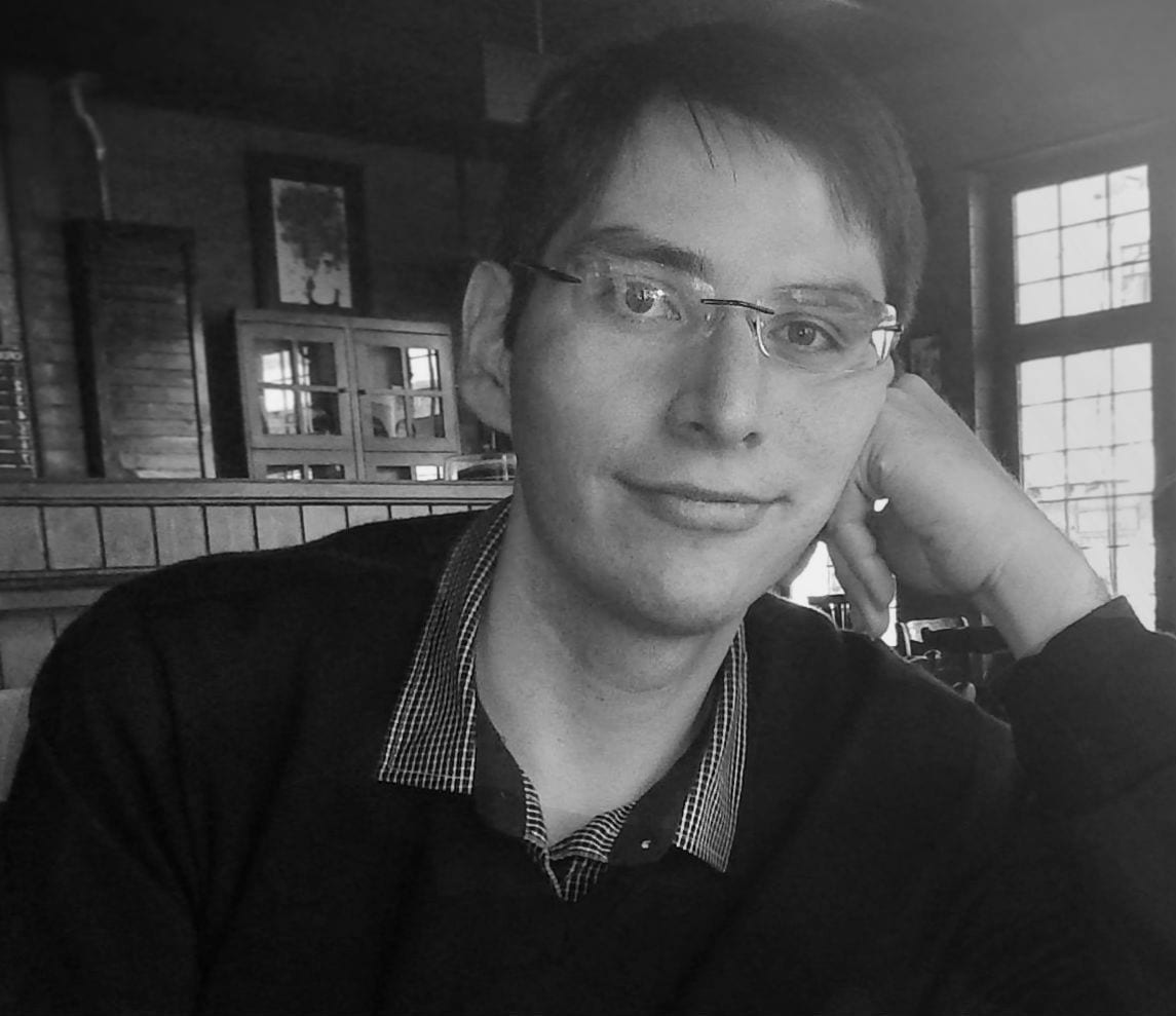 headshot of the author