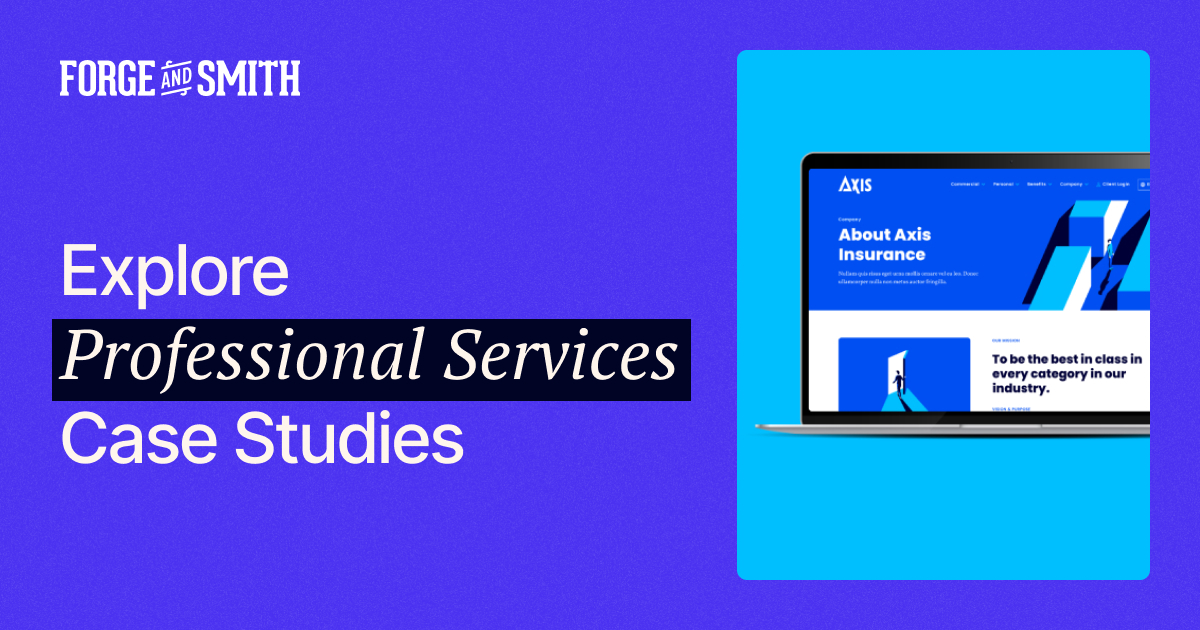Professional Services Archives | Forge and Smith | Vancouver Web Design ...